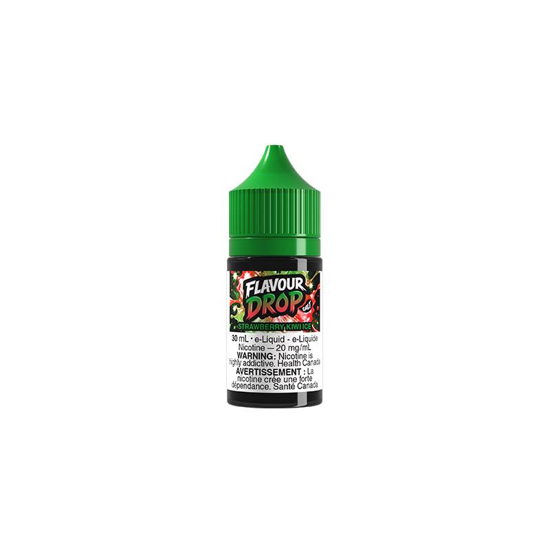 FLAVOUR DROP 20MG 30ML Nicotine Salt E-Liquid Strawberry Kiwi Ice